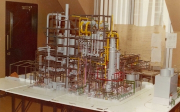 Ammonia Chloride Process Building in Chelsea UK